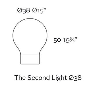 Напольный светильник Vondom The Second Light 46038W