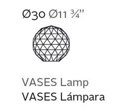 Настольный светильник Vondom Vases 48030W
