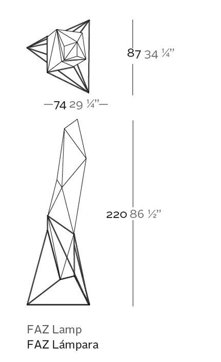 Стильный светильник Vondom Faz 54018W