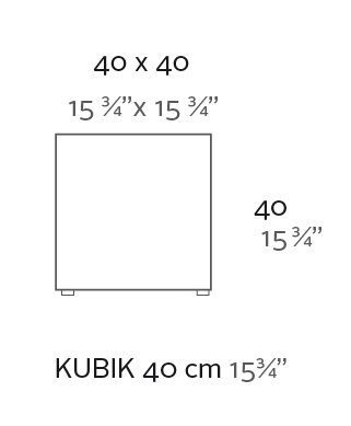 Напольный светильник Vondom Kubik 44419W