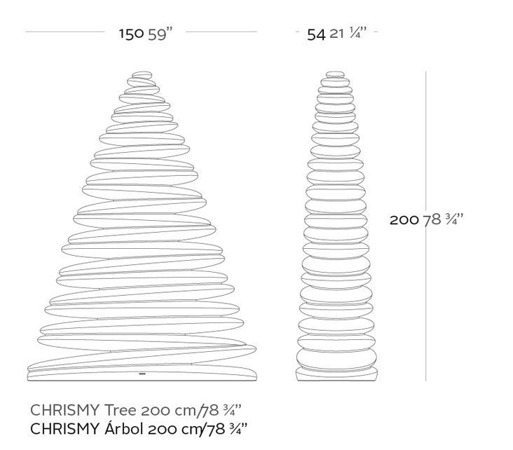 Дизайнерский светильник Vondom Chrismy 49072W