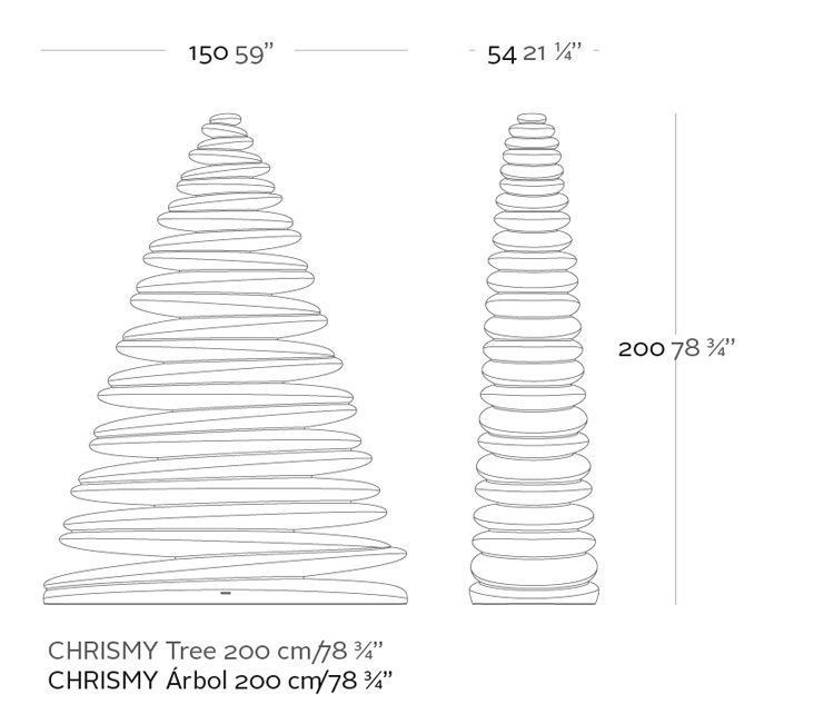 Дизайнерский светильник Vondom Chrismy 49072W