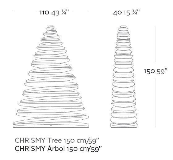 Стильный светильник Vondom Chrismy 49071W