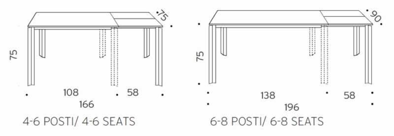 Дизайнерский стол Ozzio T235 Wing Legno