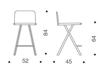 Дизайнерский стул Ozzio S523 Charlie
