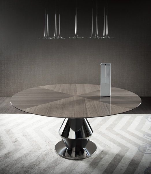Costantini Pietro Grand Palais 9312T Round table with wooden base