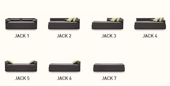 Современный диван Milano Bedding Jack