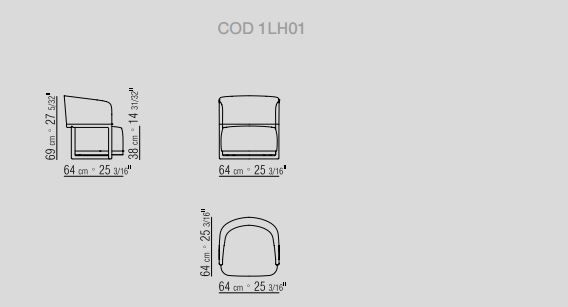  Комфортное кресло FlexForm Frida