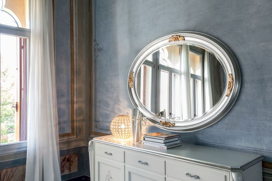 Овальное зеркало Tonin Casa Flora 1237
