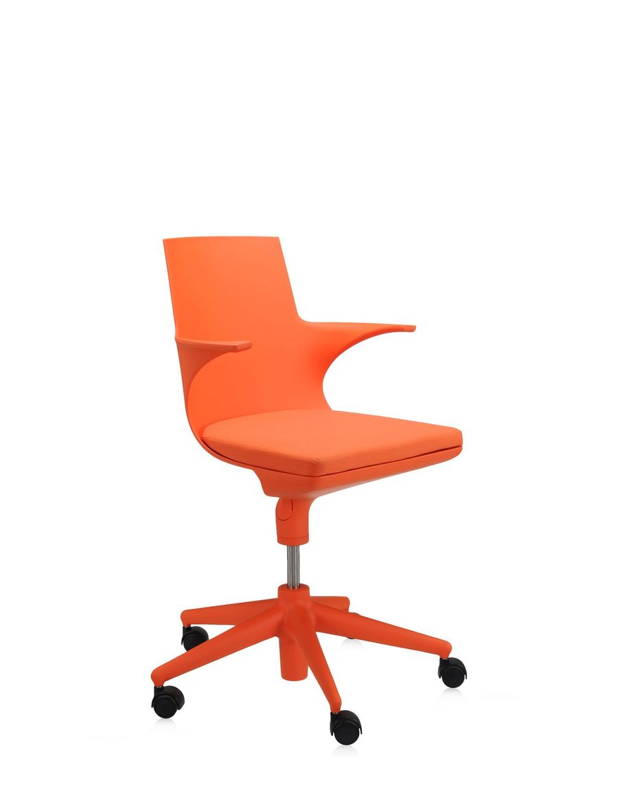 Кресло на колесиках Kartell Spoon Chair 4819