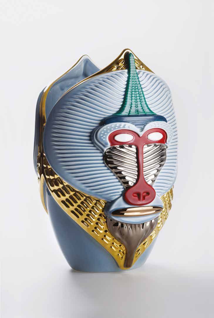 Стильная ваза Bosa Primates Mandrillus