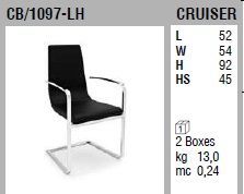 Офисный стул Connubia Cruiser CB/1097-LH