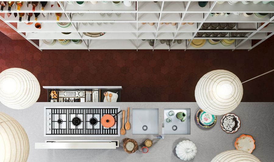 Дизайнерская кухня Valdesign Soho