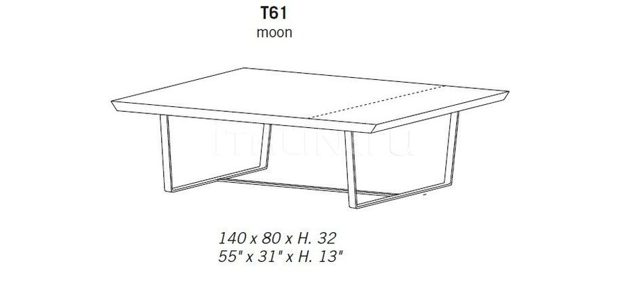 Дизайнерский столик Gamma T61