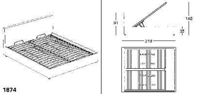 Дизайнерская кровать Zanotta Box