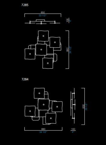 Оригинальный светильник Barovier&Toso Alumina