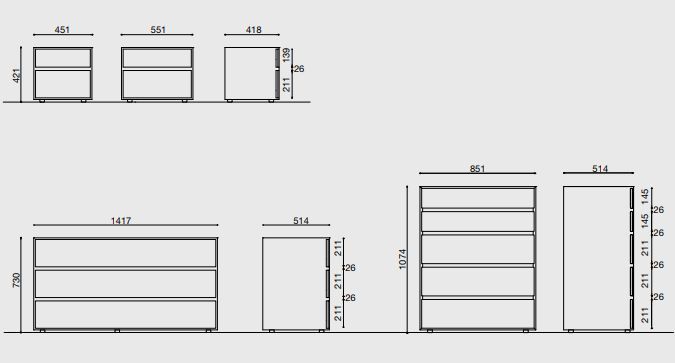 Стильный комод Presotto Box