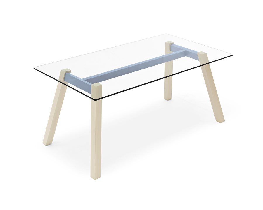 Стеклянный стол Connubia T-Table CB/4781-RC 130