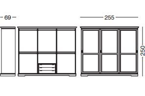 Платяной шкаф Tonin Casa Geremia 1541