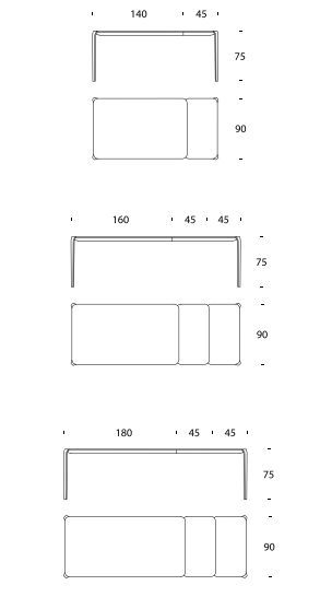 Обеденный стол Tonin Casa Light 8065FSL