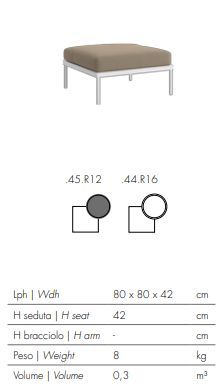 Стильный пуф Atmosphera Flash Pouf