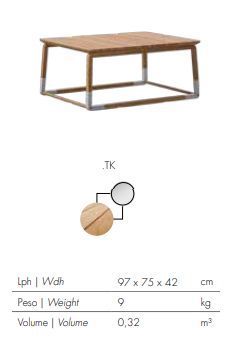 Деревянный столик Atmosphera Cycle Coffee Table