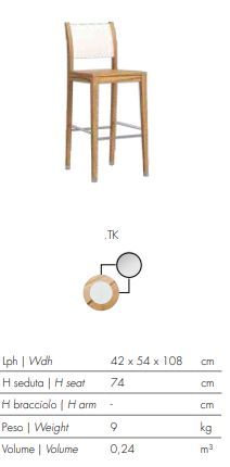 Барный стул Atmosphera Desert Stool