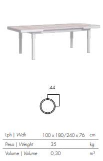 Стол-трансформер Atmosphera Nice Extandable Table