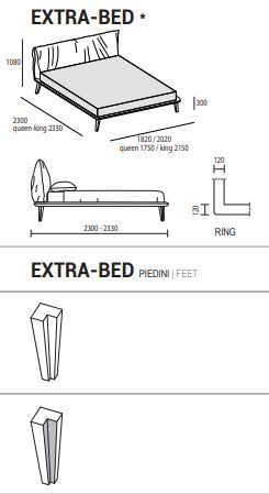 Оригинальная кровать Dall'Agnese Extra-Bed