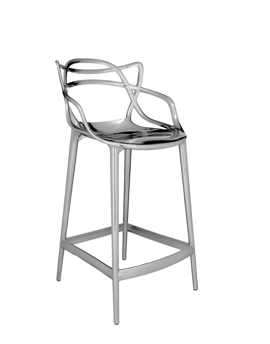 Барный стул Kartell Masters Stool Metallised 5849