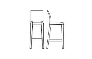 Барный стул Kartell One More Please 5895