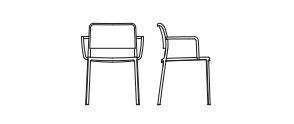 Обеденный стул Kartell Audrey Soft 5976