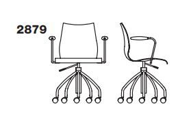 Офисный стул Kartell Maui 2879