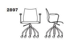 Мягкий стул Kartell Maui Soft 2897