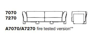 Трехместный диван Kartell Pop Duo 7070/7270