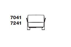 Стильное кресло Kartell Pop 7041/7241