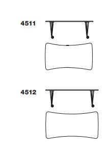 Офисный стол Kartell Max 4511