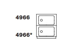 Сборная тумбочка Kartell Componibili 4966