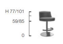 Барный стул Frag Ponza GP FG 405.07
