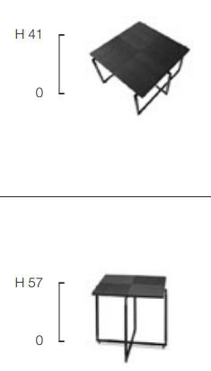 Квадратный столик Frag Bak CT FG 442.01