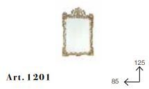 Элегантное зеркало Chelini Fsrc 1201