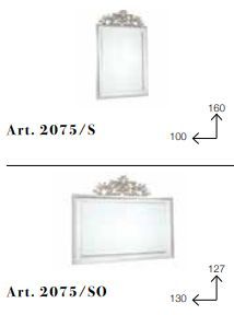 Модное зеркало Chelini Fsry 2075, 2075/S, 2075/SO