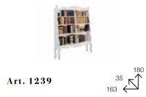 Книжный шкаф Chelini Fmoo 1239