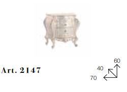 Стильная тумба Chelini 2147
