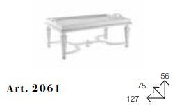 Светлый столик Chelini Ftbo 2061