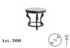 Круглый столик Chelini Fttm 300