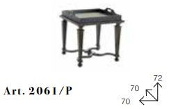 Небольшой столик Chelini 2061/P