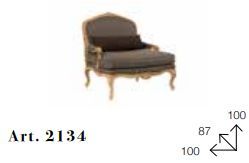 Дизайнерское кресло Chelini Fipb 2134