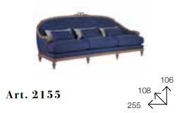 Шикарный диван Chelini 2155