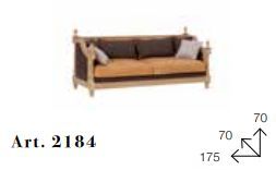 Мягкий диван Chelini 2184